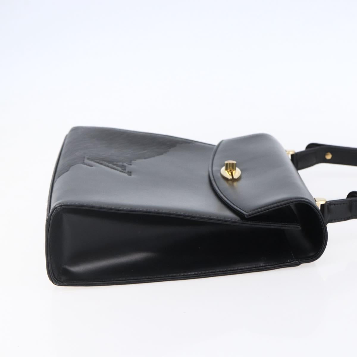 LOUIS VUITTON Epi Opera Line Spartan Bag Leather Black Noir M63942 Auth ep12059