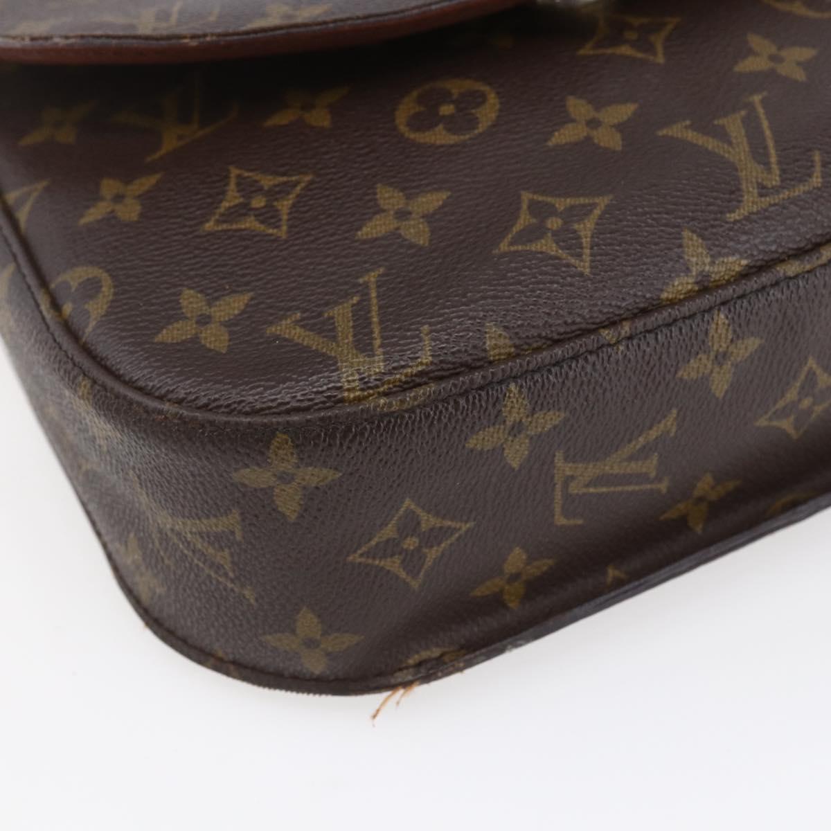 LOUIS VUITTON Monogram Saint Cloud GM Shoulder Bag M51242 LV Auth ep12060