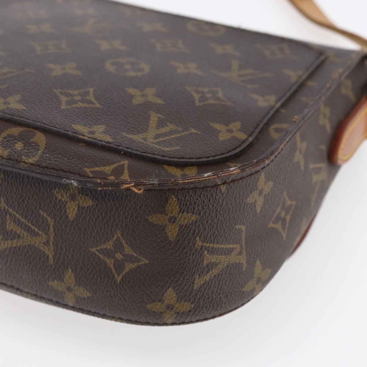 LOUIS VUITTON Monogram Saint Cloud GM Shoulder Bag M51242 LV Auth ep12060