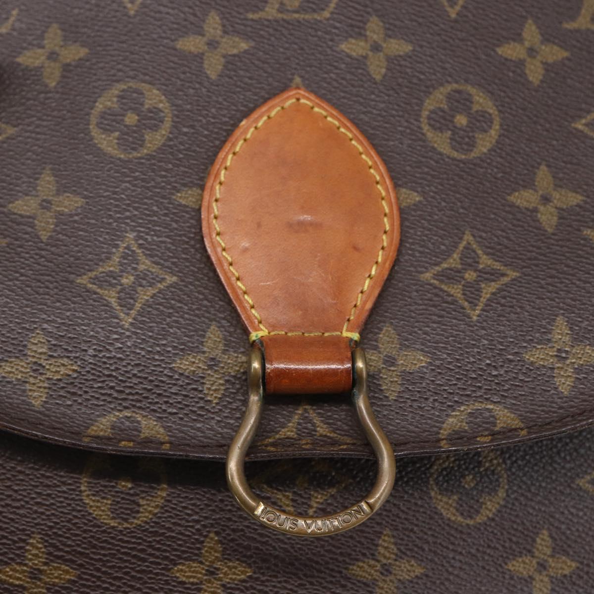 LOUIS VUITTON Monogram Saint Cloud GM Shoulder Bag M51242 LV Auth ep12060