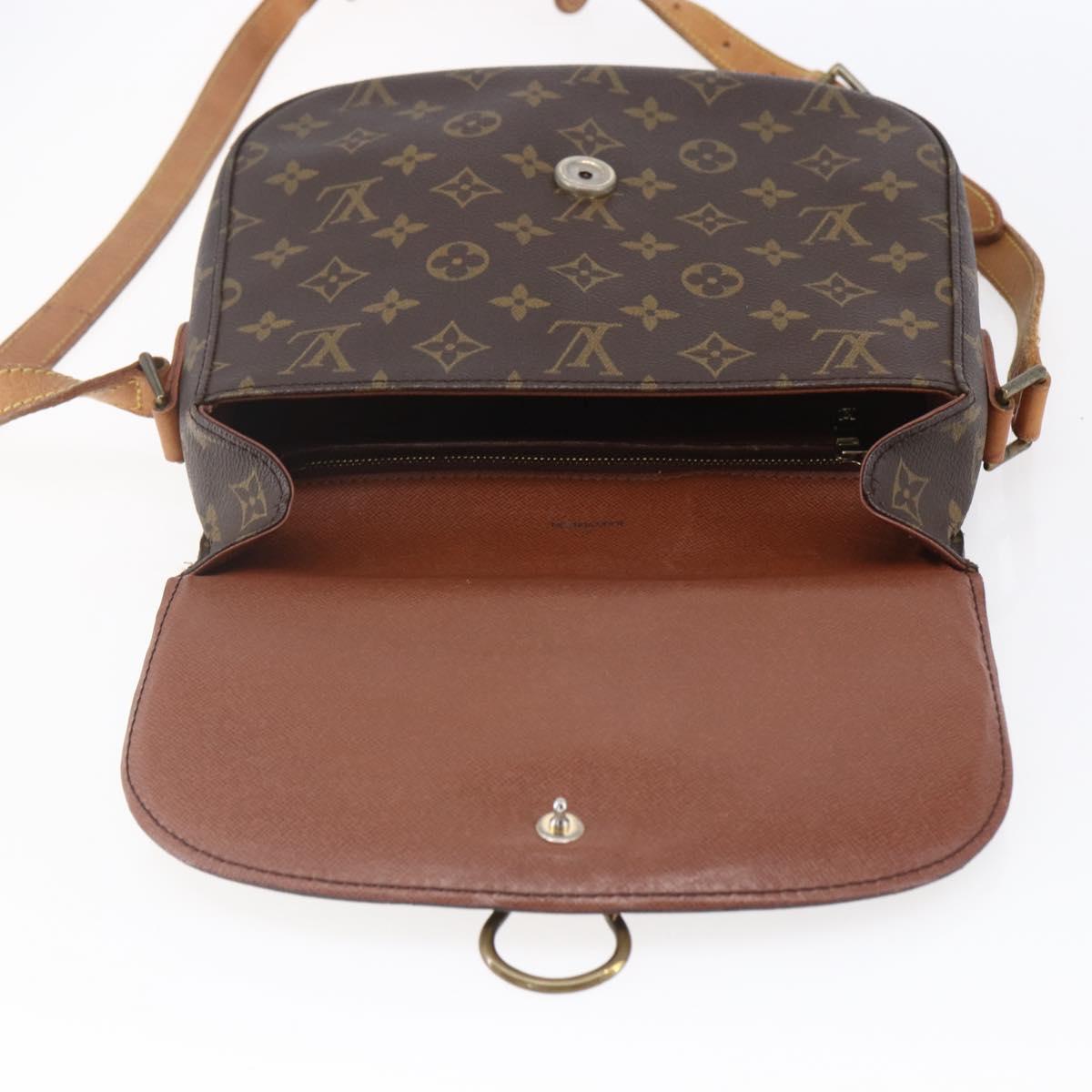 LOUIS VUITTON Monogram Saint Cloud GM Shoulder Bag M51242 LV Auth ep12060