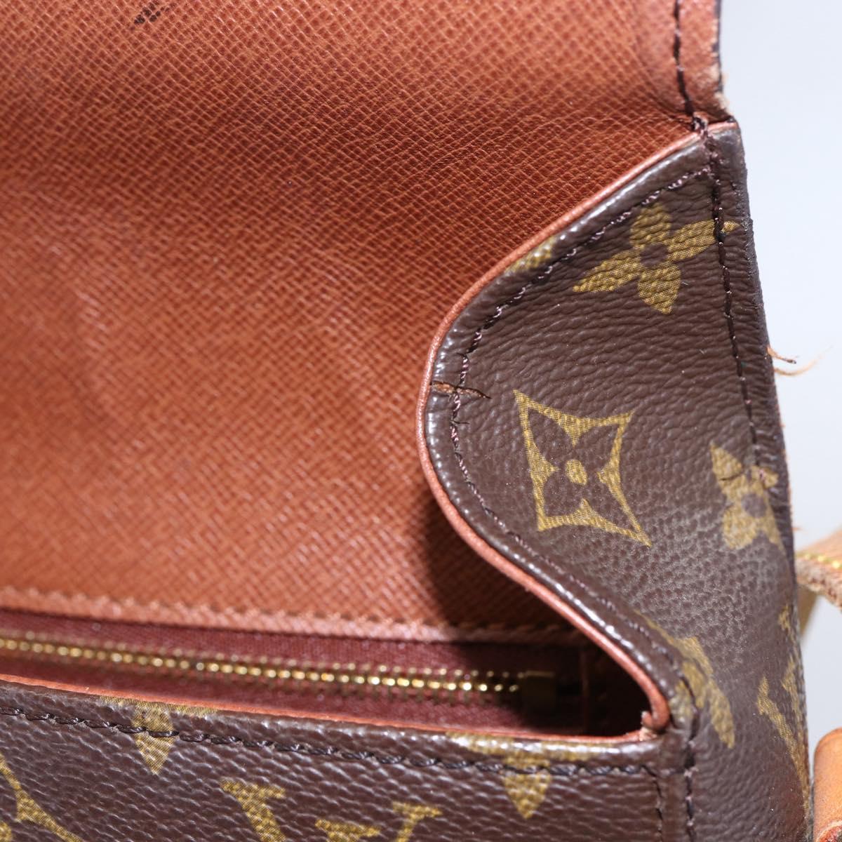 LOUIS VUITTON Monogram Saint Cloud GM Shoulder Bag M51242 LV Auth ep12060