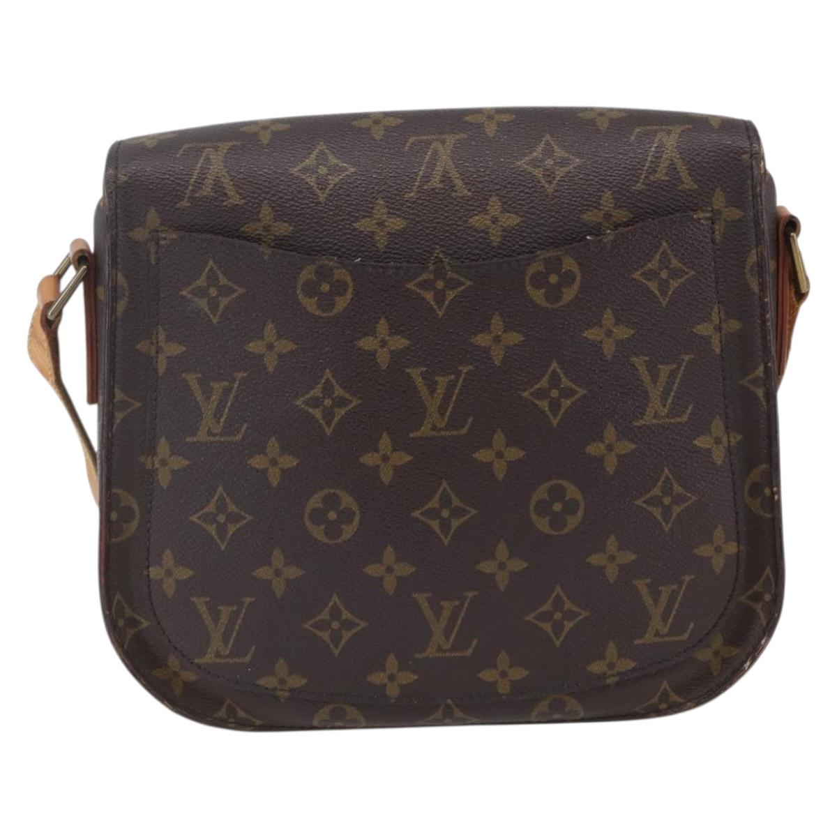 LOUIS VUITTON Monogram Saint Cloud GM Shoulder Bag M51242 LV Auth ep12060