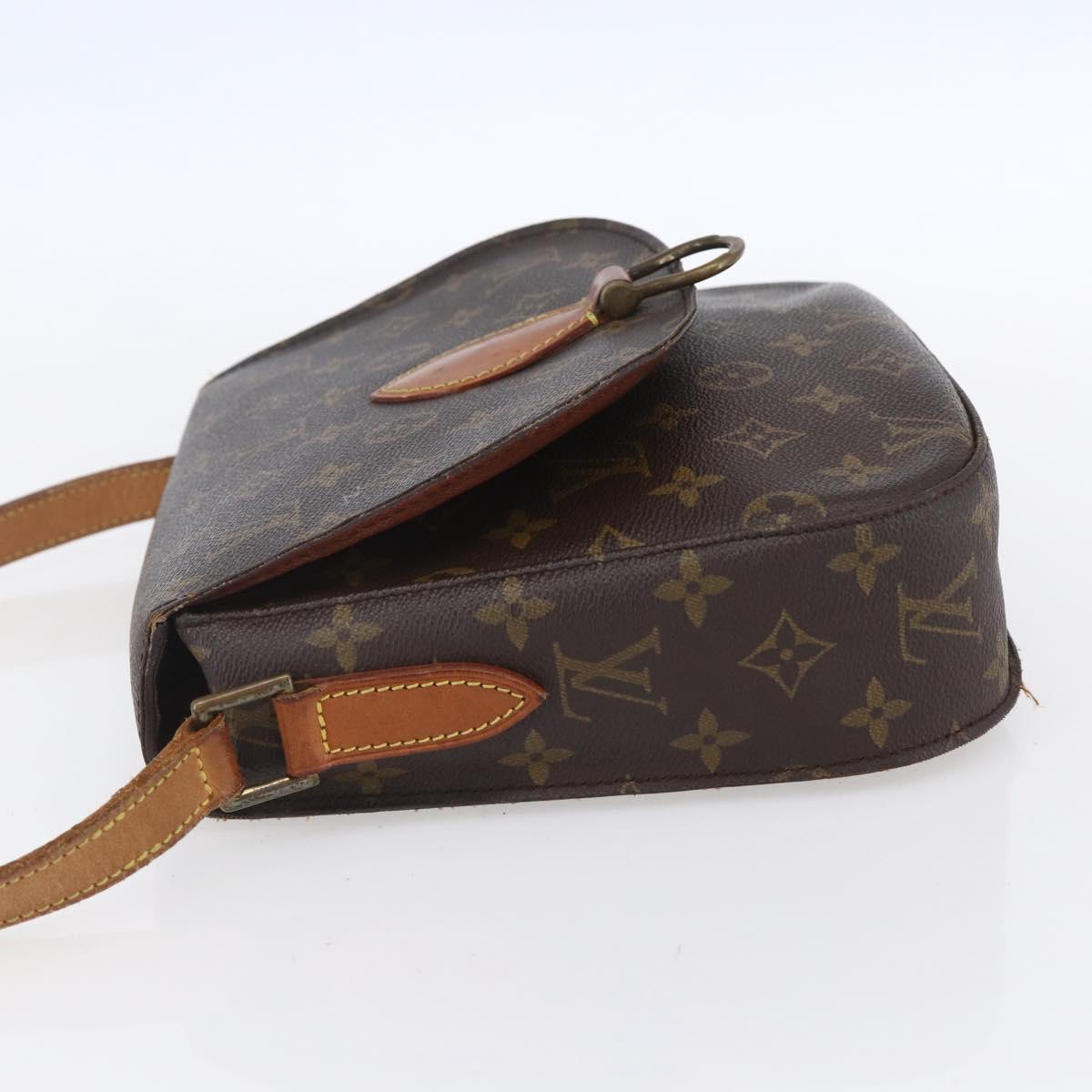 LOUIS VUITTON Monogram Saint Cloud GM Shoulder Bag M51242 LV Auth ep12060
