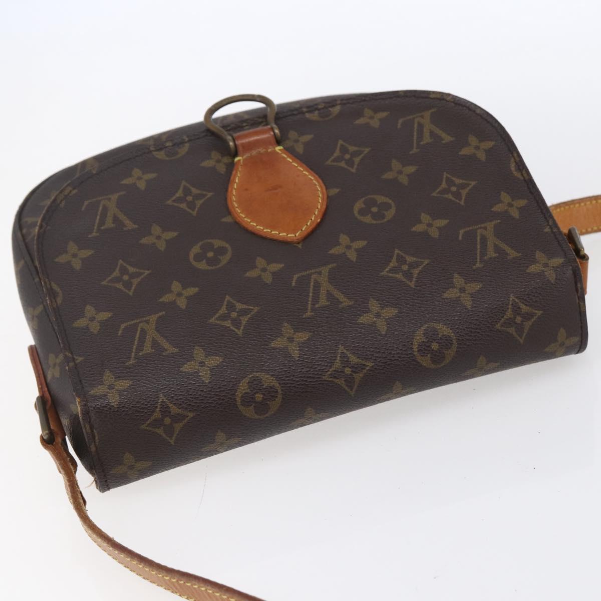 LOUIS VUITTON Monogram Saint Cloud GM Shoulder Bag M51242 LV Auth ep12060