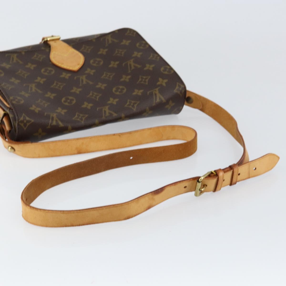 LOUIS VUITTON Monogram Cartouchiere GM Shoulder Bag M51252 LV Auth ep12072