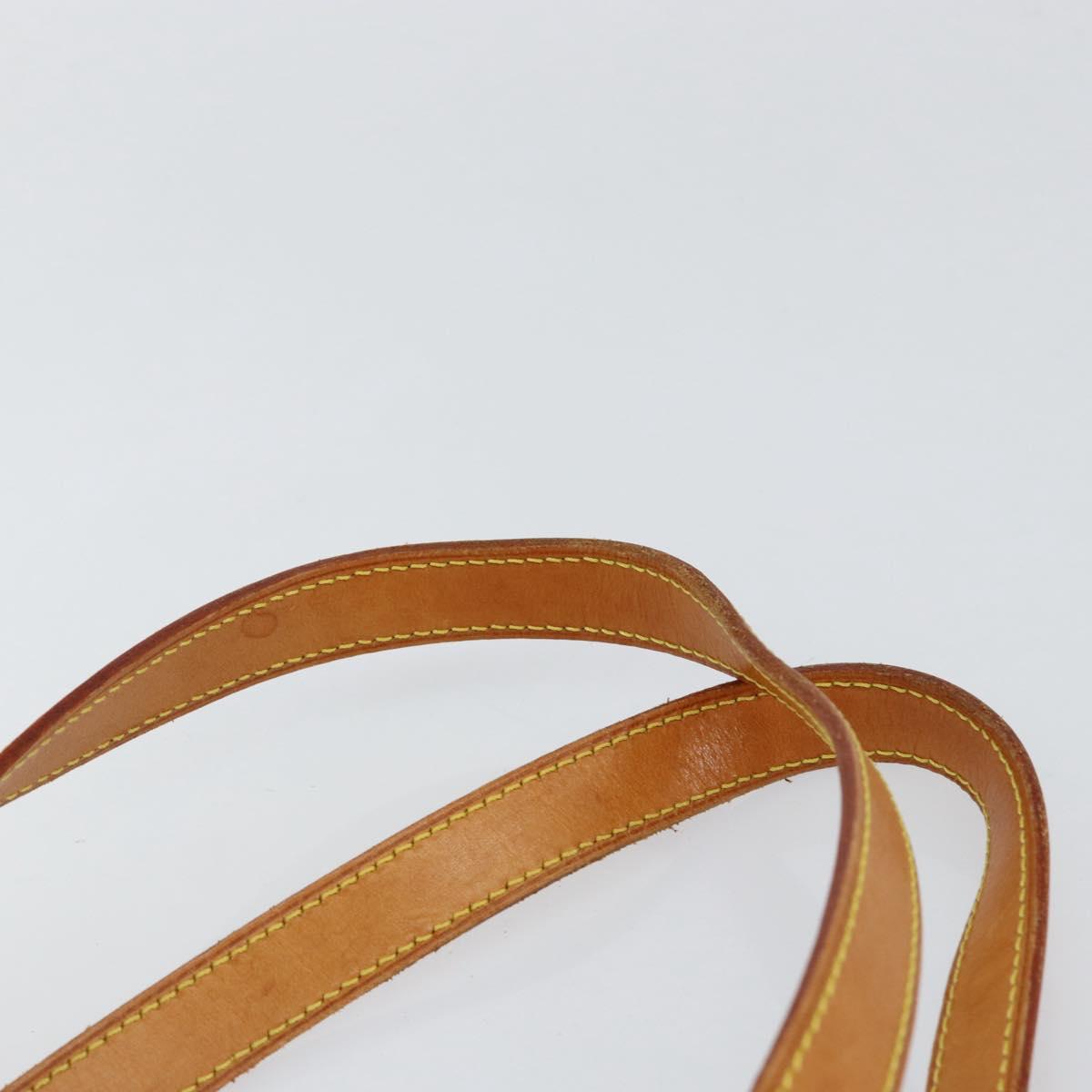 LOUIS VUITTON Monogram Vernis Houston Hand Bag Beige M91004 LV Auth ep12084