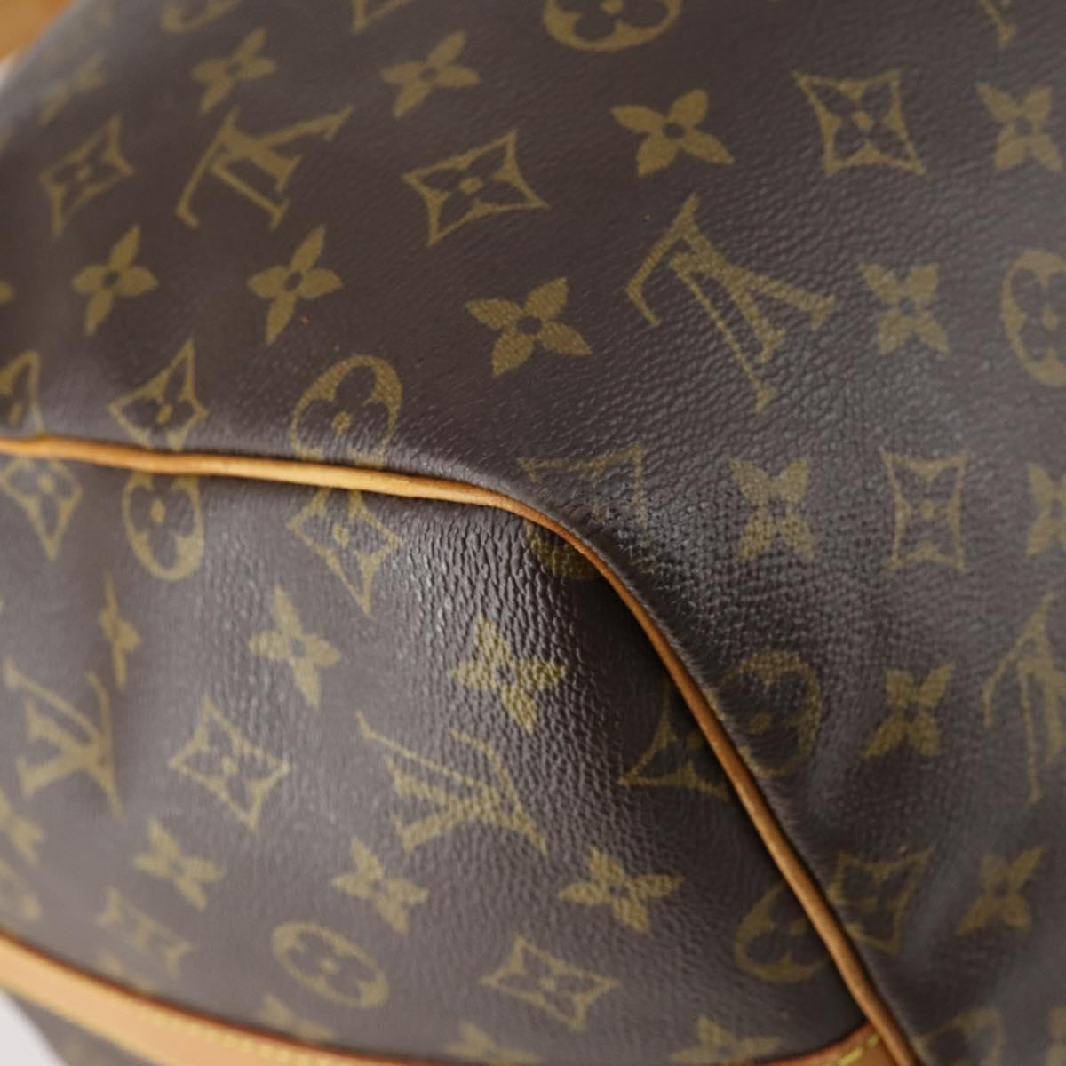 LOUIS VUITTON Monogram Keepall Bandouliere 55 Boston Bag M41414 LV Auth ep12087