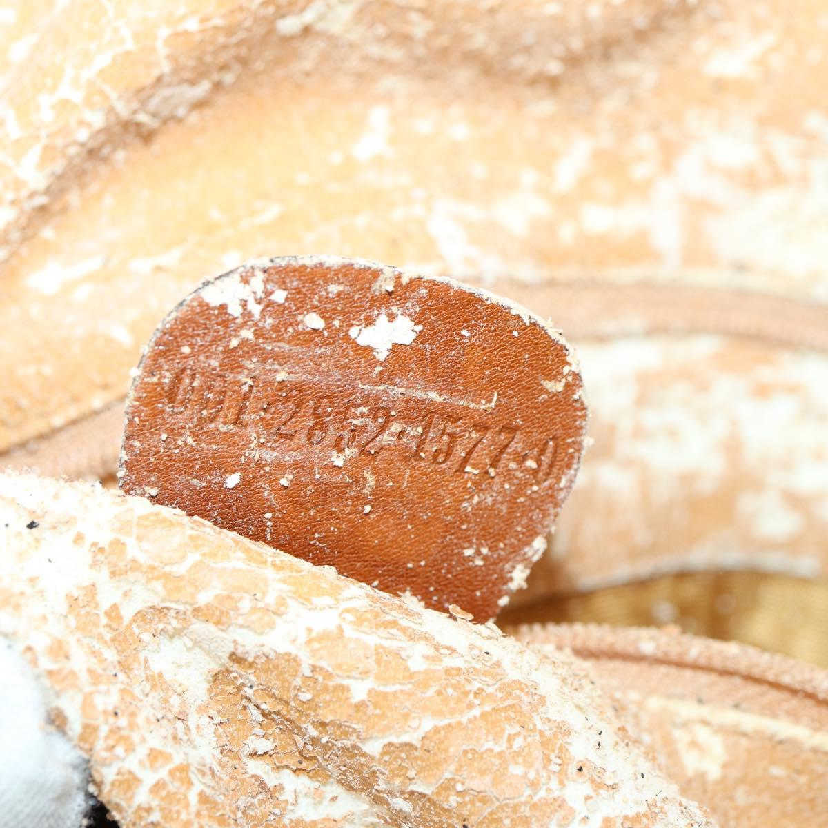 GUCCI Bamboo Shoulder Bag Leather 2way Brown Gold 001 2852 1577 0 Auth ep12095