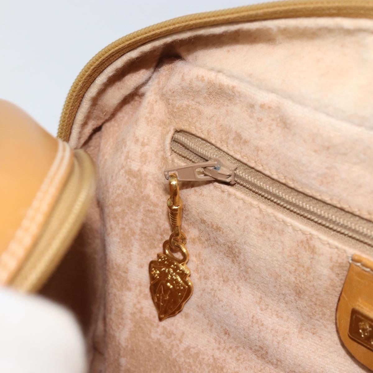 GUCCI Micro GG Supreme Shoulder Bag PVC Beige Gold 001 113 0942 Auth ep12096