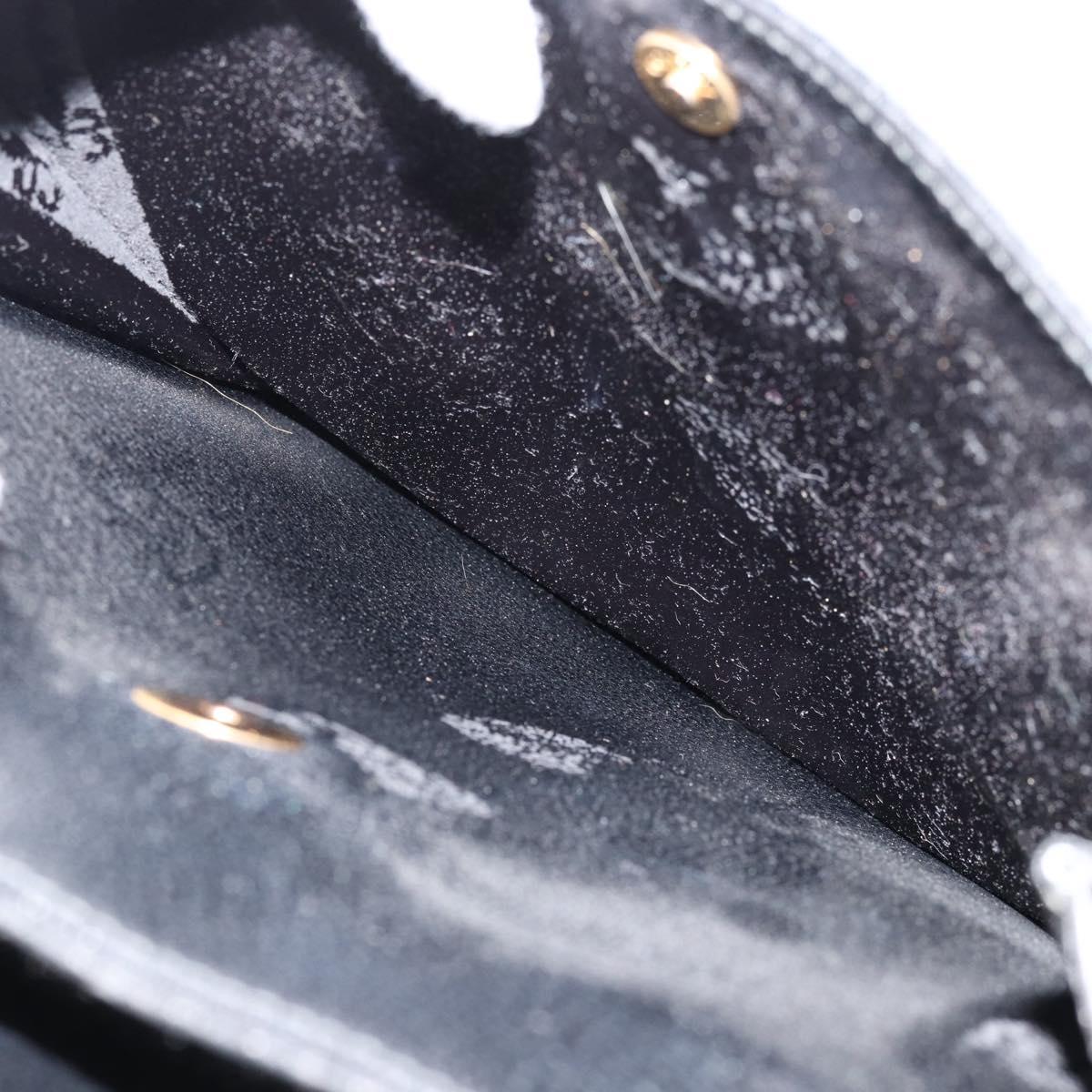 GUCCI Tote Bag Leather Black Gold 002 1817 0336 Auth ep12099