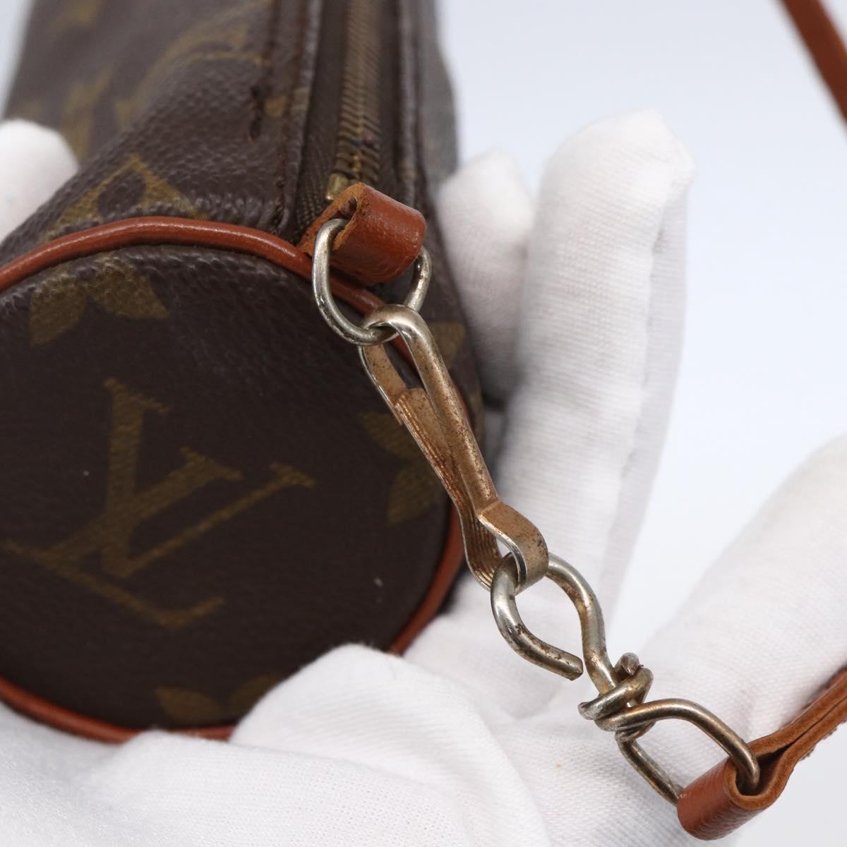 LOUIS VUITTON Monogram Papillon Pouch LV Auth ep12103