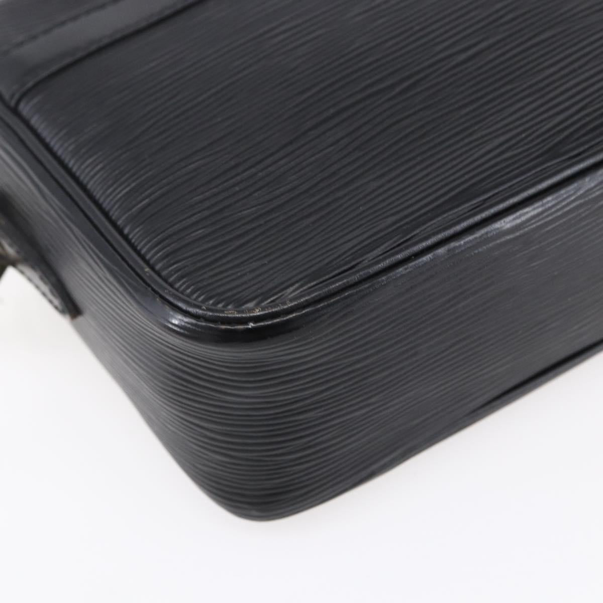 LOUIS VUITTON Epi Trocadero 23 Shoulder Bag Black M52302 LV Auth ep12113