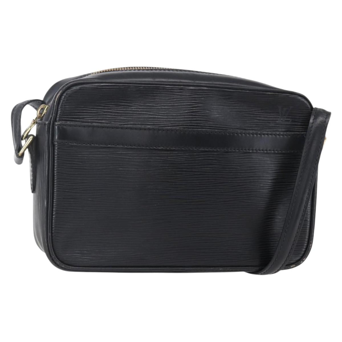 LOUIS VUITTON Epi Trocadero 23 Shoulder Bag Black M52302 LV Auth ep12113