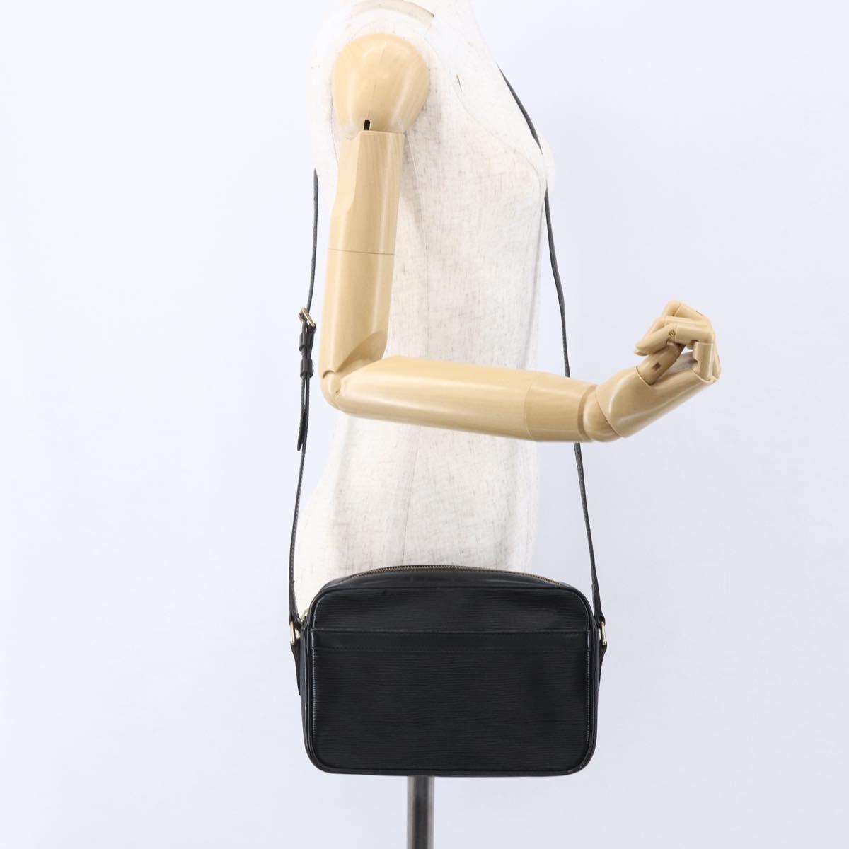 LOUIS VUITTON Epi Trocadero 23 Shoulder Bag Black M52302 LV Auth ep12113