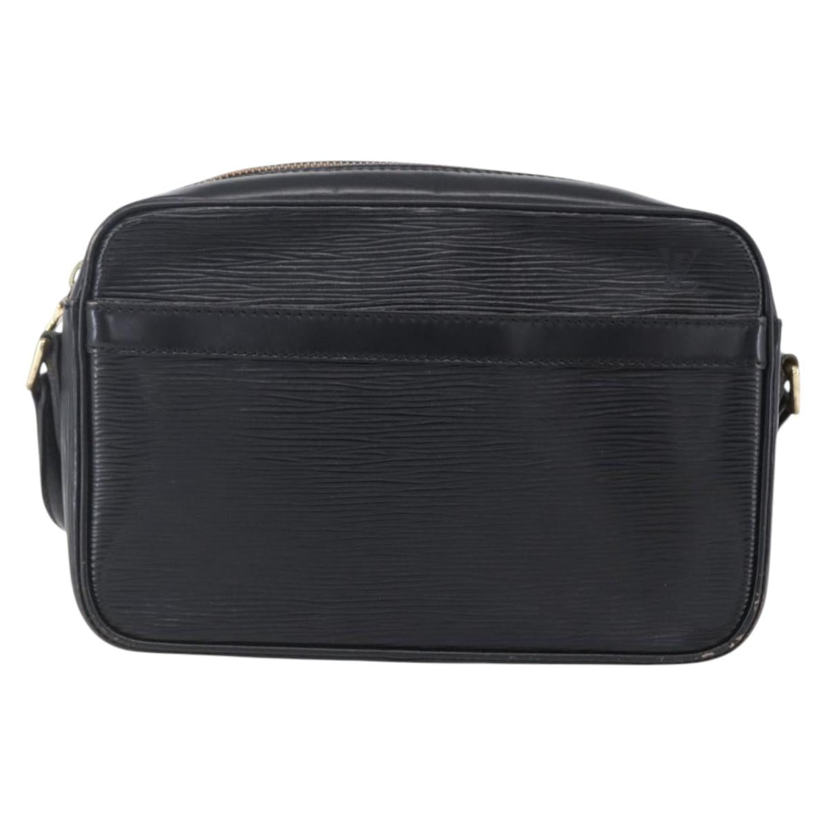 LOUIS VUITTON Epi Trocadero 23 Shoulder Bag Black M52302 LV Auth ep12113