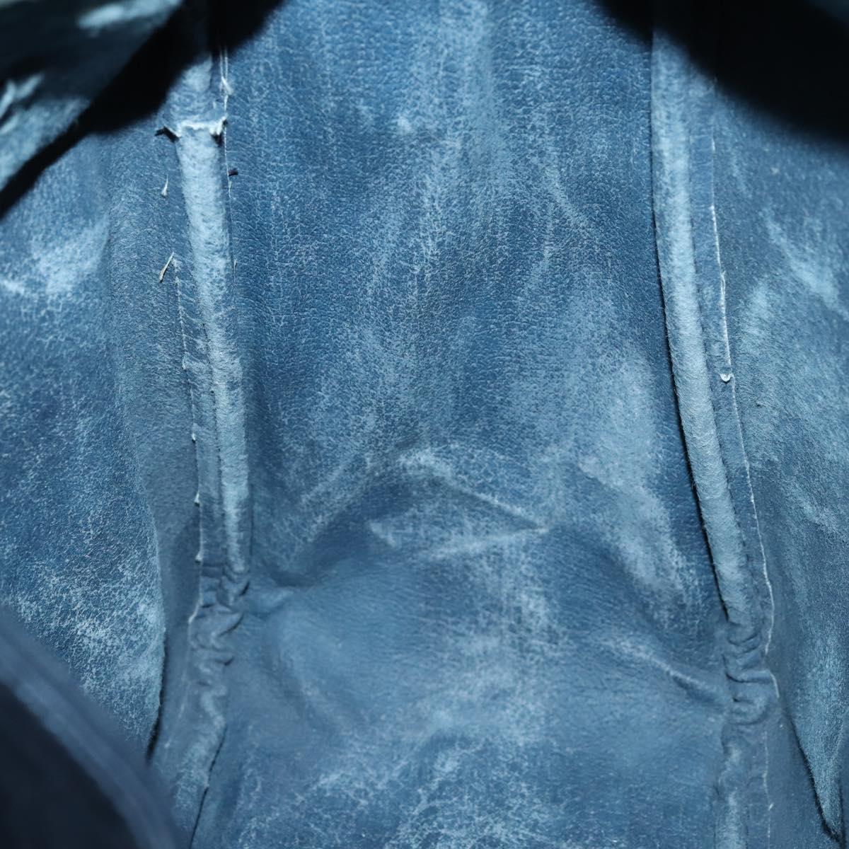 GUCCI GG Supreme Sherry Line Hand Bag PVC 2way Navy Red 39 02 041 Auth ep12116