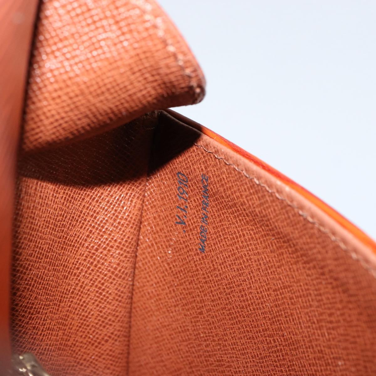 LOUIS VUITTON Epi Saint Cloud GM Shoulder Bag Brown M52193 LV Auth ep12120