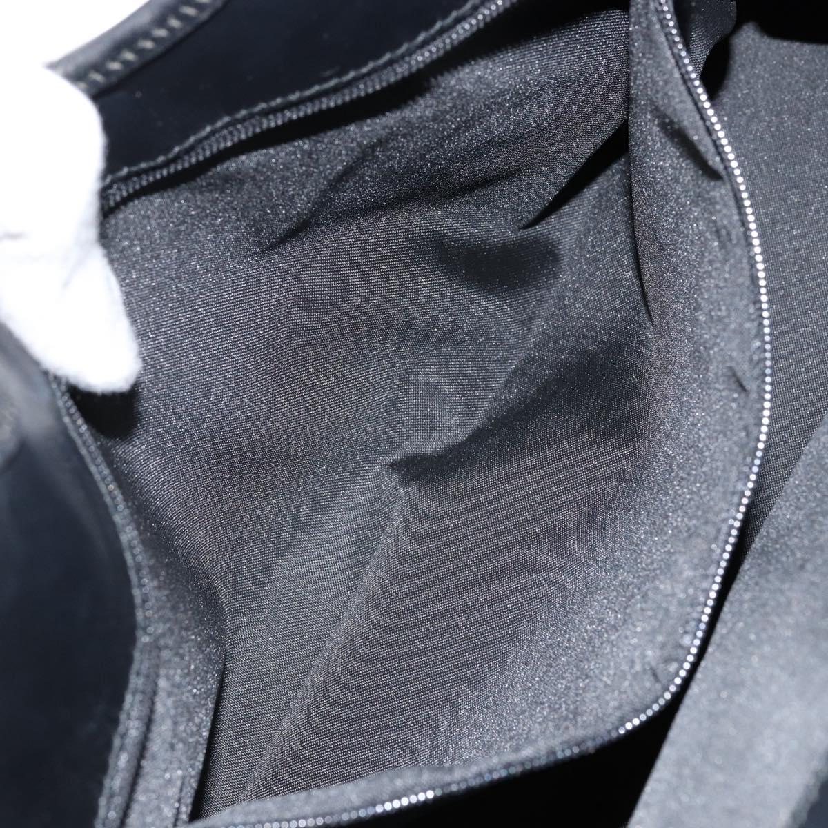 GUCCI GG Canvas Jackie Hand Bag Black Silver 002 1067 2123 Auth ep12122