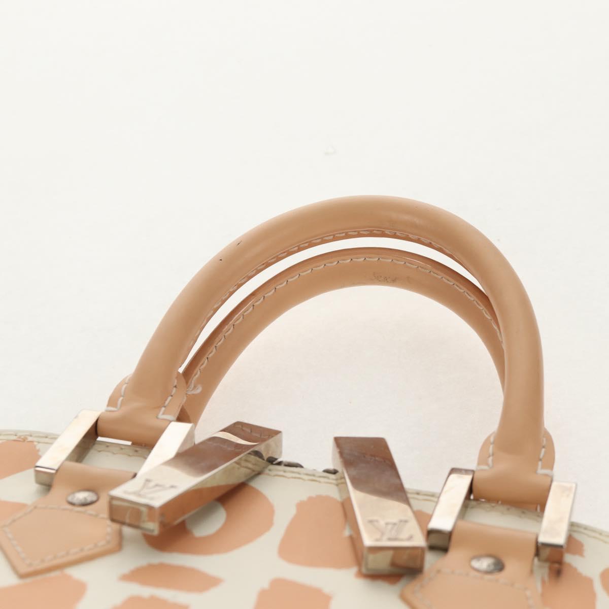 LOUIS VUITTON Monogram Graffiti Alma MM Hand Bag White M92180 LV Auth ep12131V