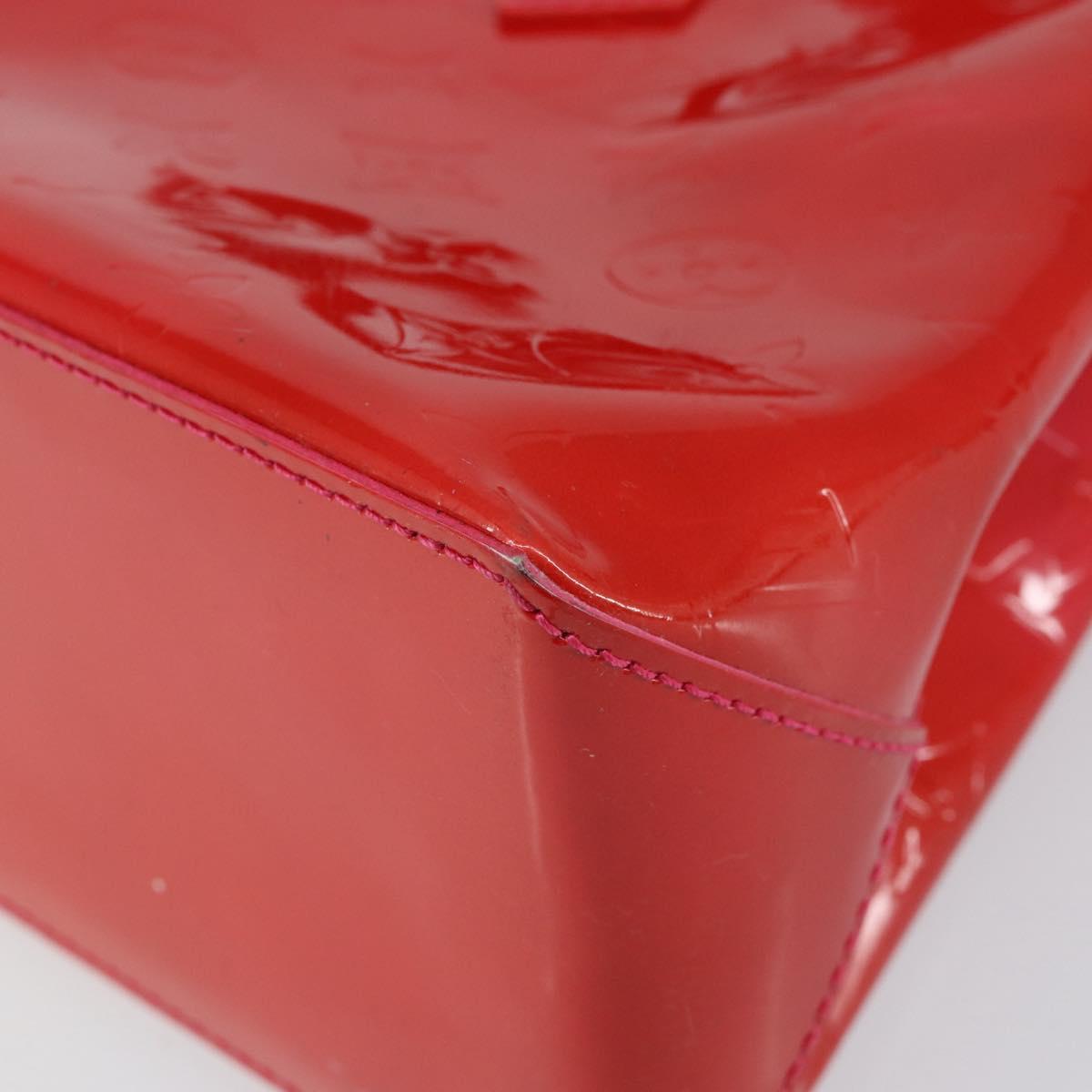 LOUIS VUITTON Monogram Vernis Wilshire PM Bag Rose Pop M93643 LV Auth ep12134