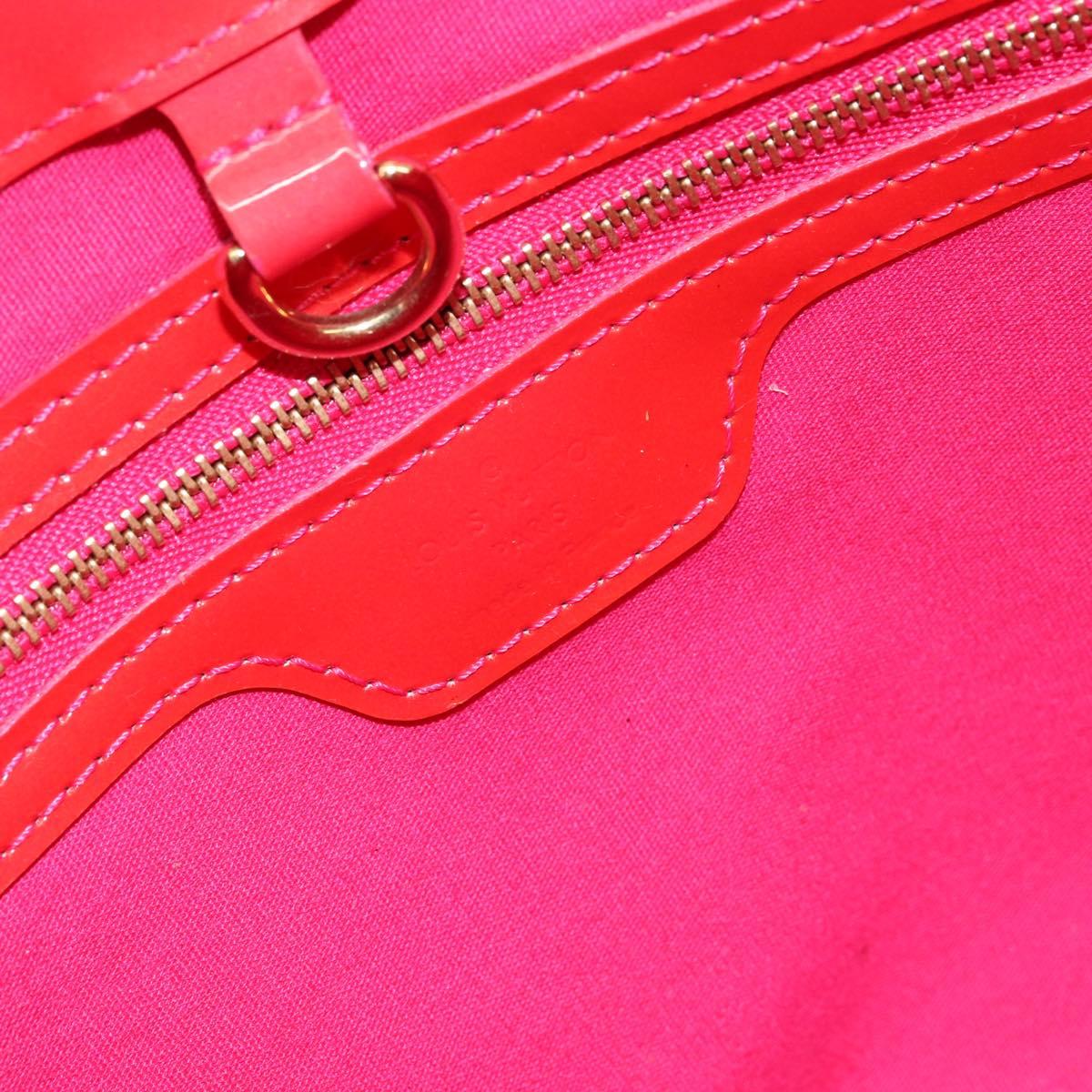 LOUIS VUITTON Monogram Vernis Wilshire PM Bag Rose Pop M93643 LV Auth ep12134