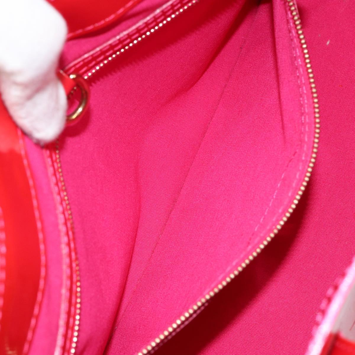 LOUIS VUITTON Monogram Vernis Wilshire PM Bag Rose Pop M93643 LV Auth ep12134