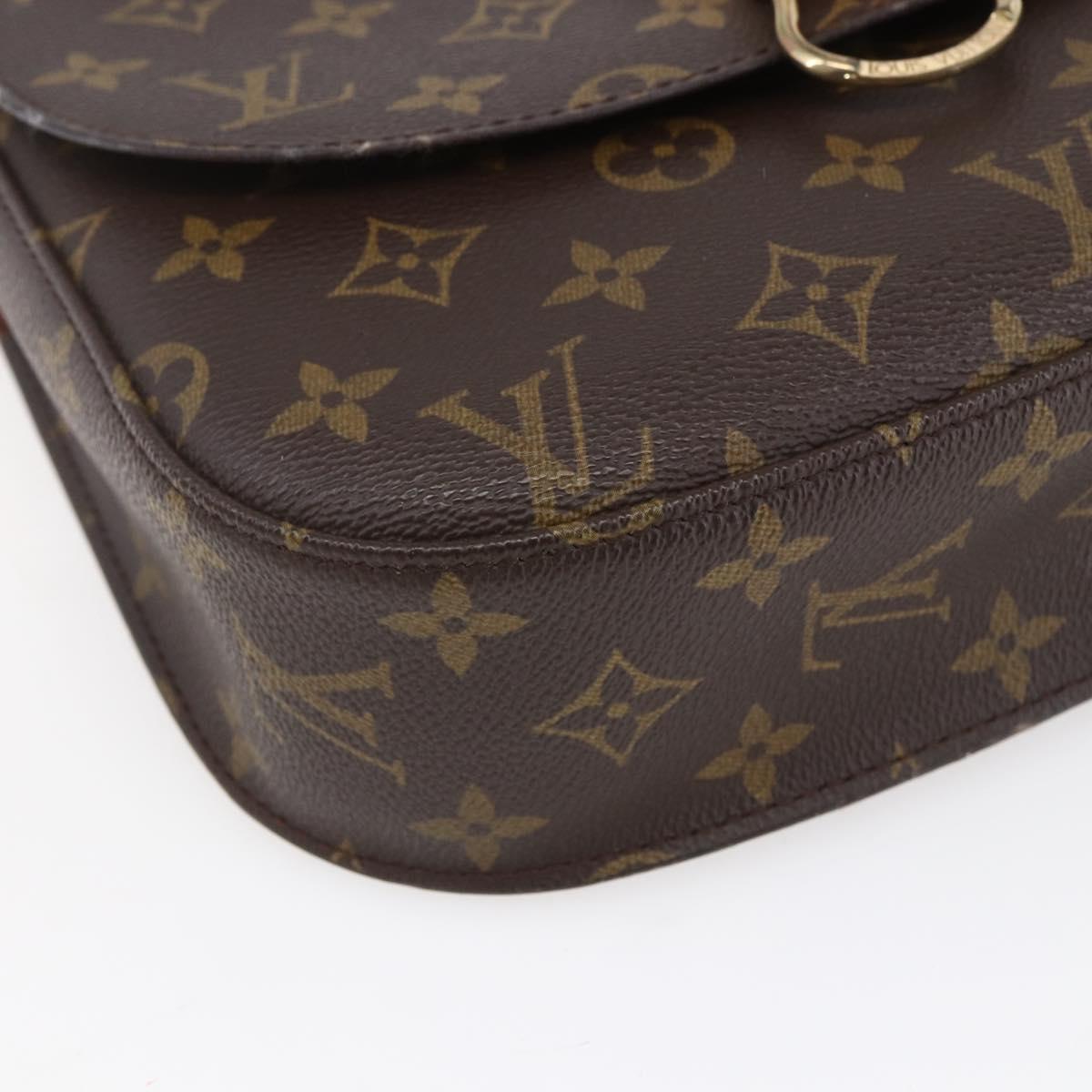 LOUIS VUITTON Monogram Saint Cloud GM Shoulder Bag M51242 LV Auth ep12136