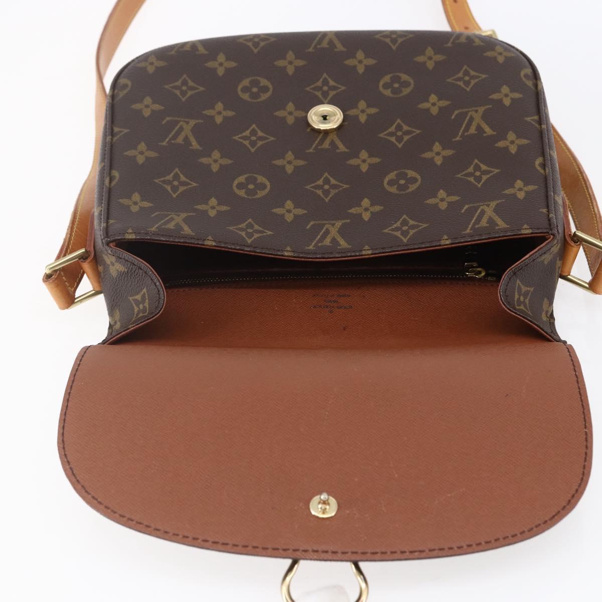 LOUIS VUITTON Monogram Saint Cloud GM Shoulder Bag M51242 LV Auth ep12136