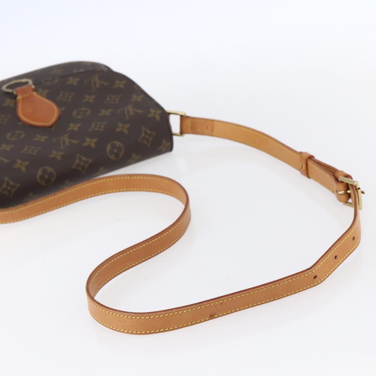 LOUIS VUITTON Monogram Saint Cloud GM Shoulder Bag M51242 LV Auth ep12136
