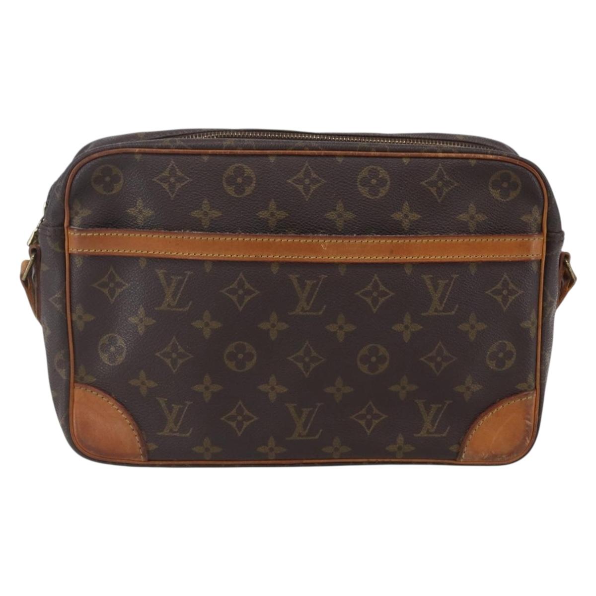 LOUIS VUITTON Monogram Trocadero 30 Shoulder Bag M51272 LV Auth ep12142