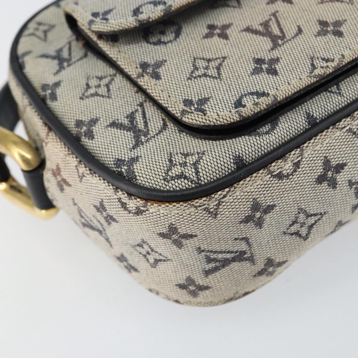 LOUIS VUITTON Monogram Mini Juliet MM Shoulder Bag Blue M92004 LV Auth ep12146