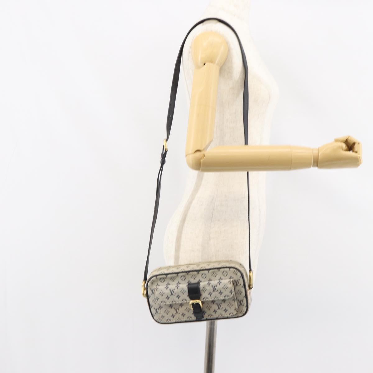 LOUIS VUITTON Monogram Mini Juliet MM Shoulder Bag Blue M92004 LV Auth ep12146