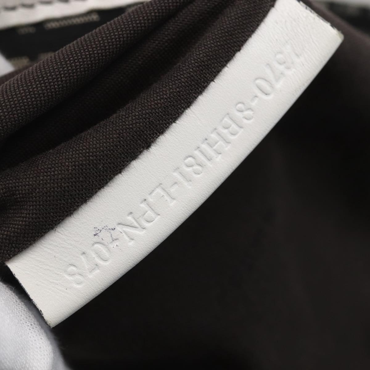 FENDI Zucchino Canvas Tote Bag Black Auth ep12149