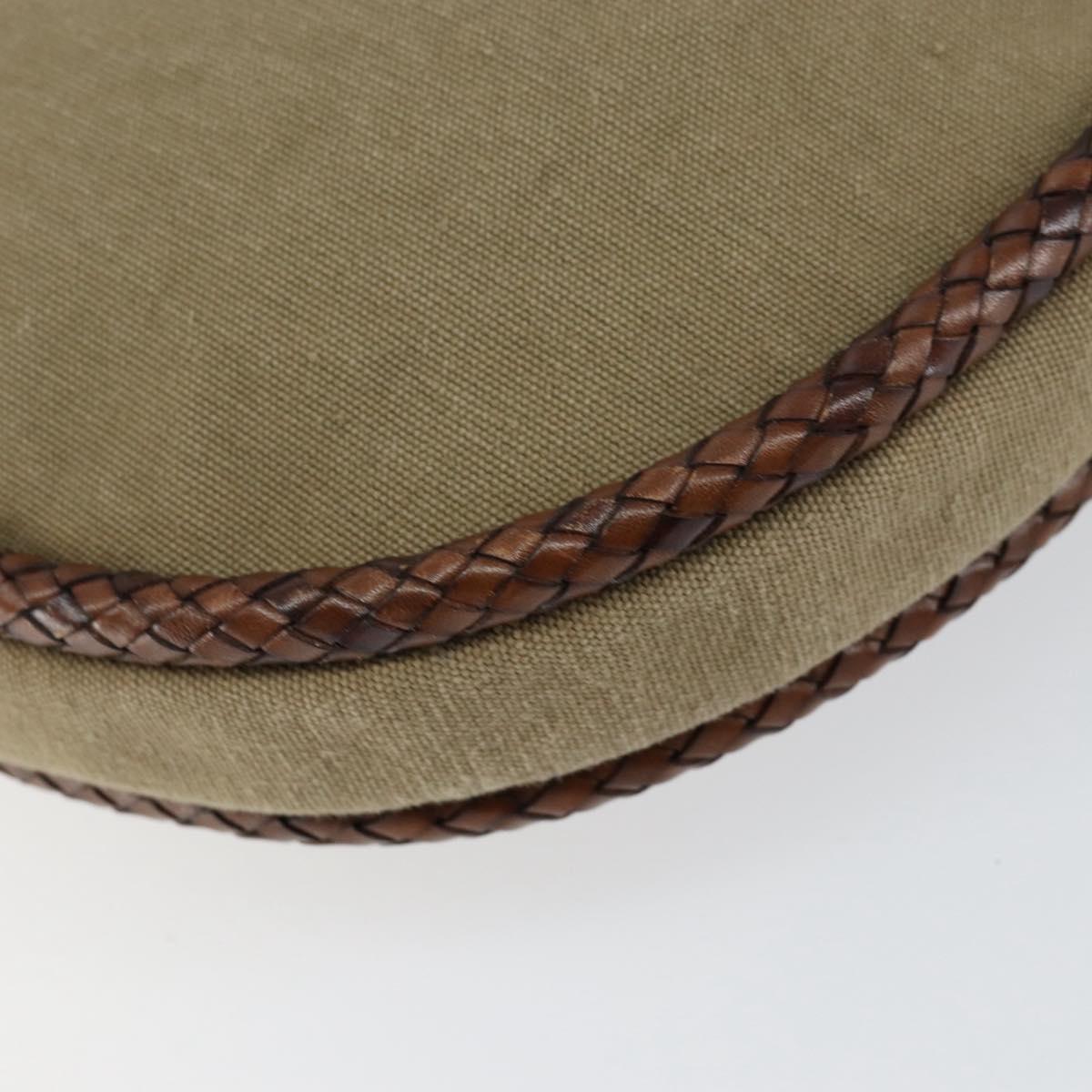 GUCCI Bamboo Hand Bag Canvas Beige 109129 Auth ep12156