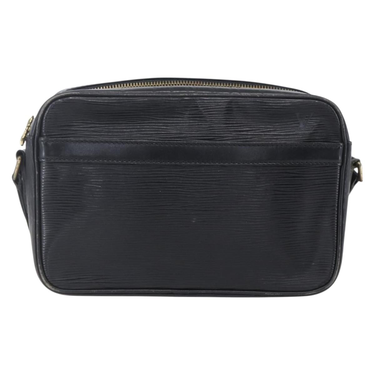 LOUIS VUITTON Epi Trocadero 23 Shoulder Bag Black M52302 LV Auth ep12160