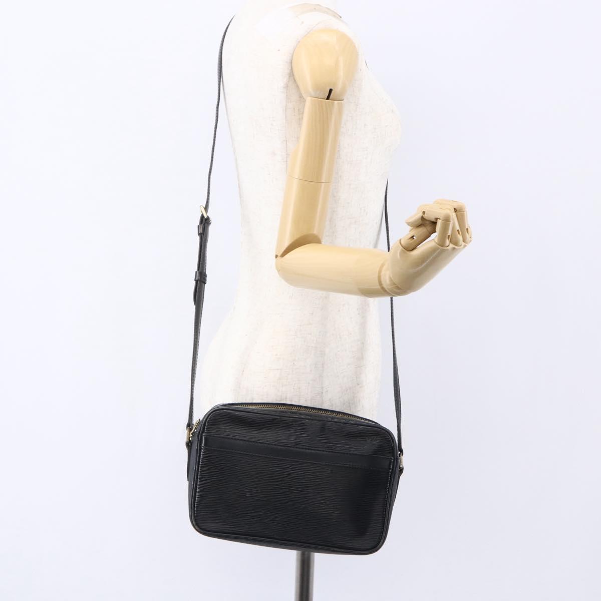 LOUIS VUITTON Epi Trocadero 23 Shoulder Bag Black M52302 LV Auth ep12160