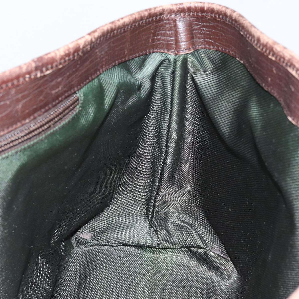 GUCCI GG Supreme Tote Bag PVC Beige Silver 114595 Auth ep12164