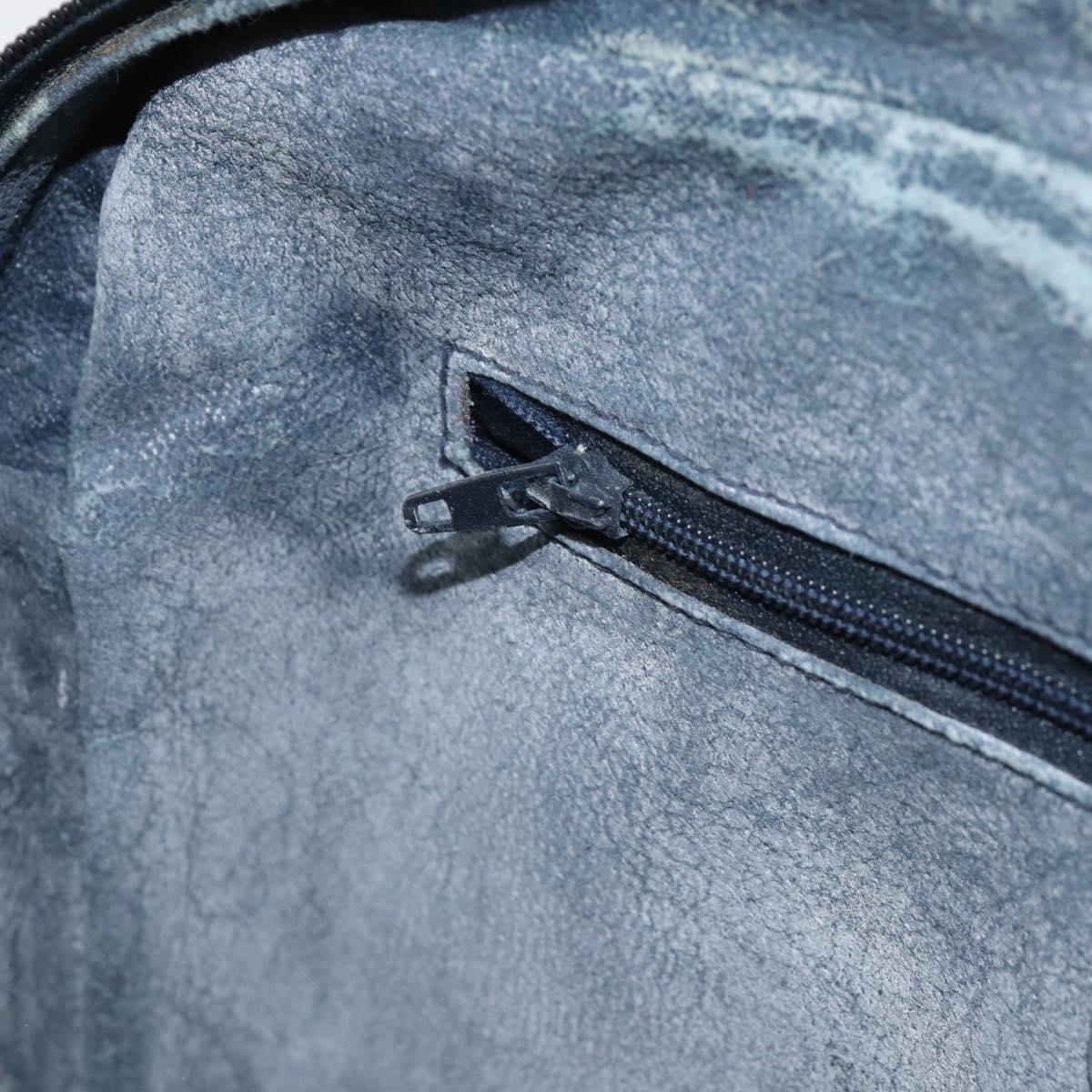 GUCCI GG Supreme Sherry Line Hand Bag PVC Navy Red 378 002 4466 Auth ep12166