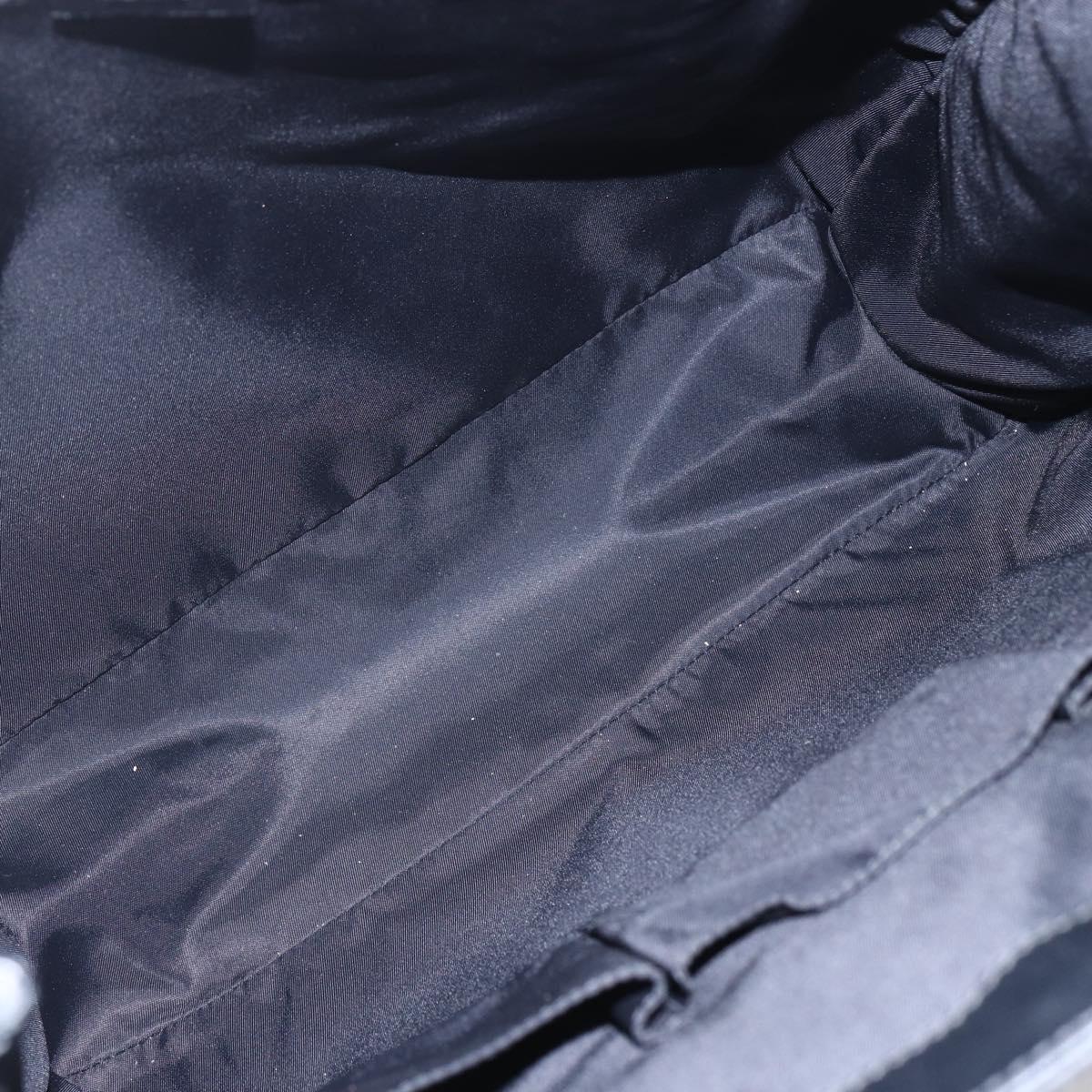 GUCCI GG Supreme Hand Bag PVC Black 322072 Auth ep12169