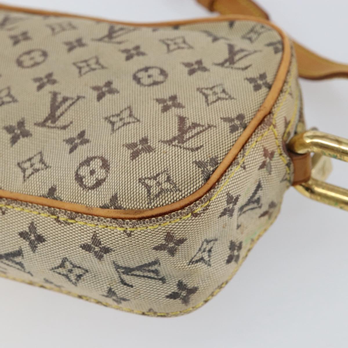 LOUIS VUITTON Monogram Mini Juliet MM Shoulder Bag Blue M92004 LV Auth ep12176