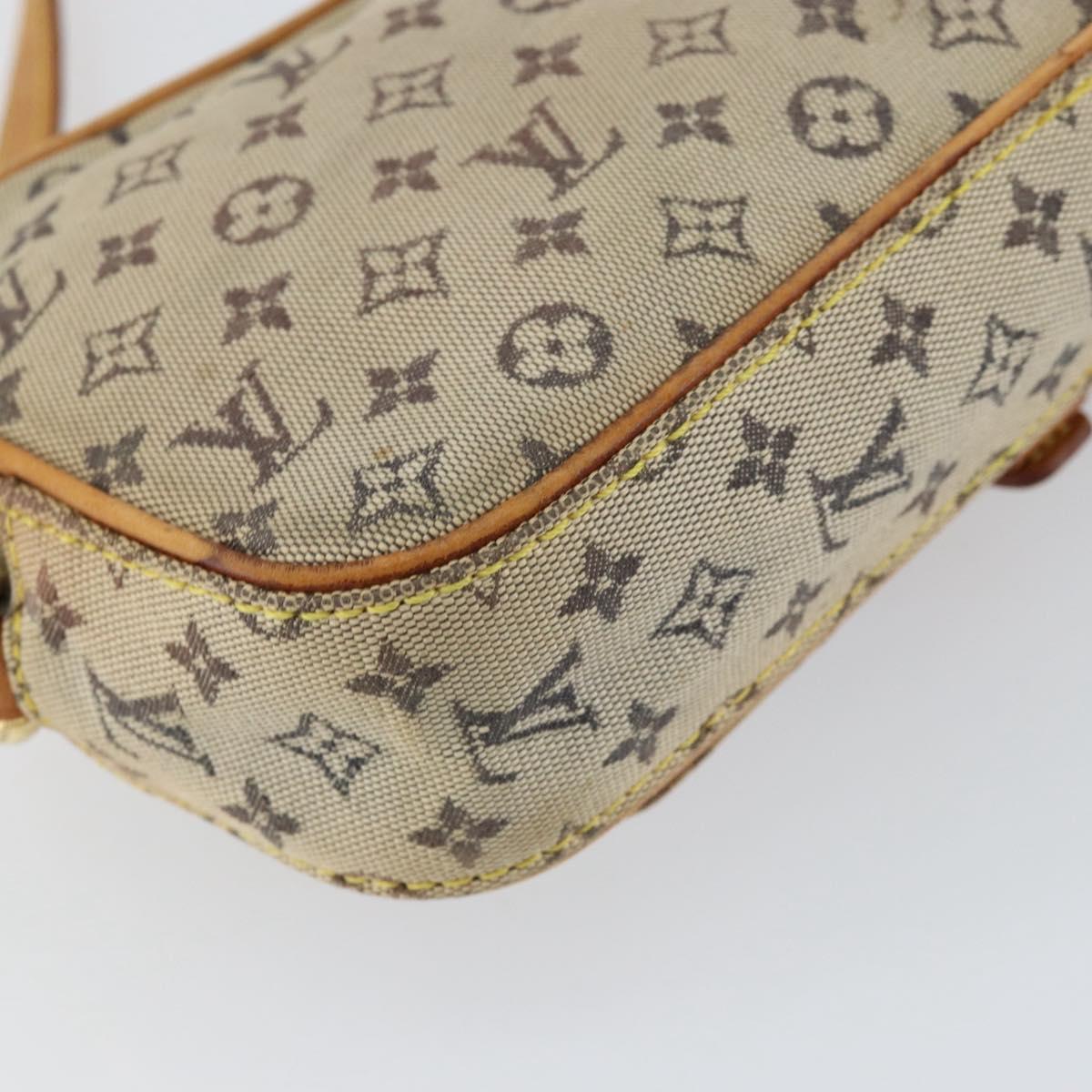 LOUIS VUITTON Monogram Mini Juliet MM Shoulder Bag Blue M92004 LV Auth ep12176