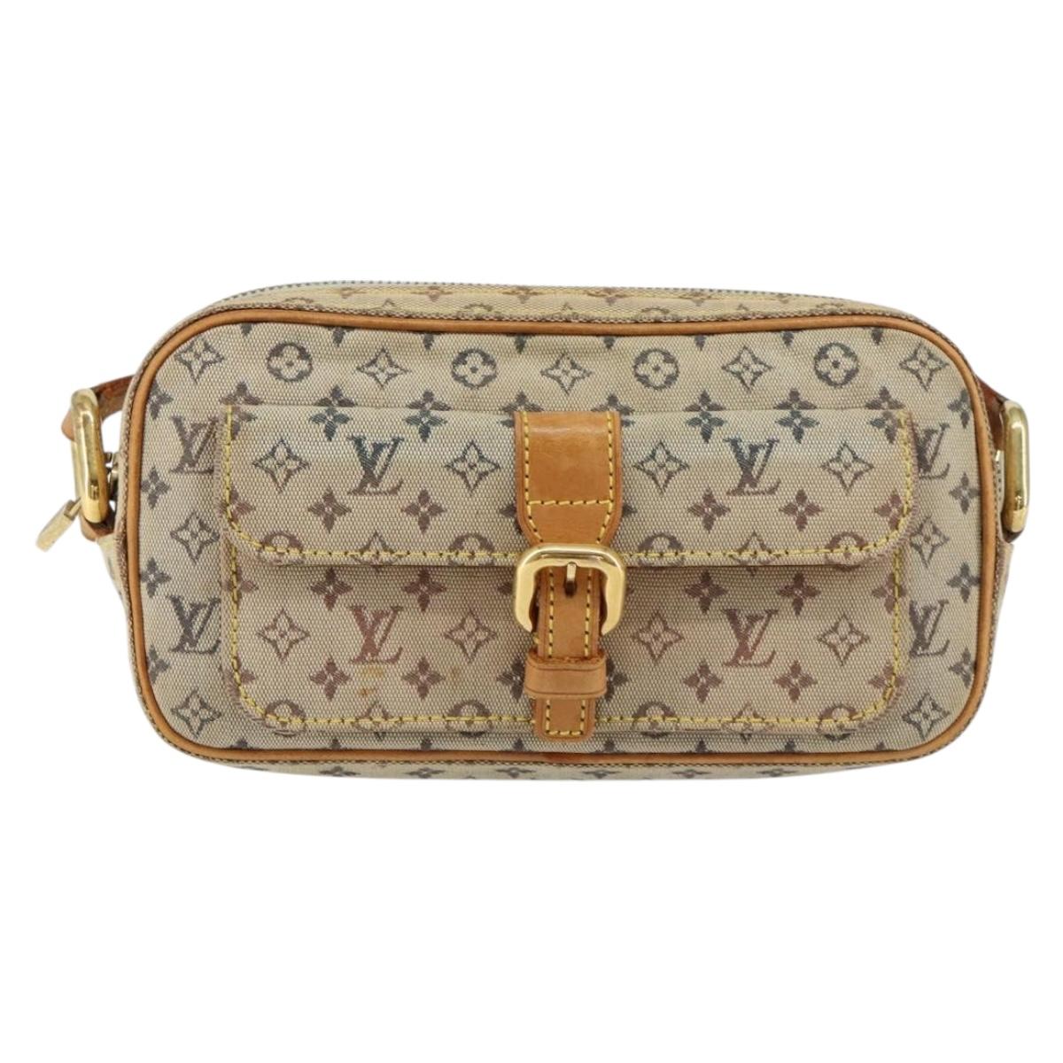 LOUIS VUITTON Monogram Mini Juliet MM Shoulder Bag Blue M92004 LV Auth ep12176