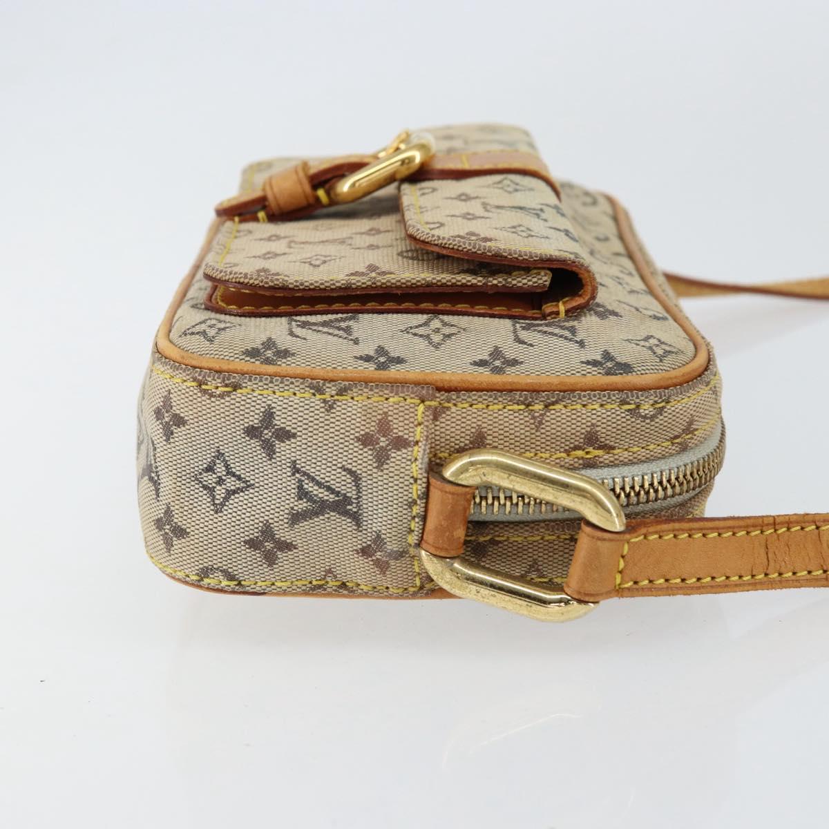 LOUIS VUITTON Monogram Mini Juliet MM Shoulder Bag Blue M92004 LV Auth ep12176