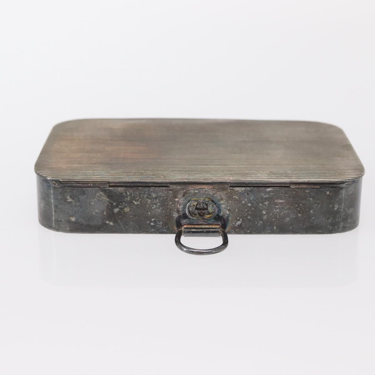 GUCCI Cigar Case Shoulder Bag Leather Brown Auth ep12178