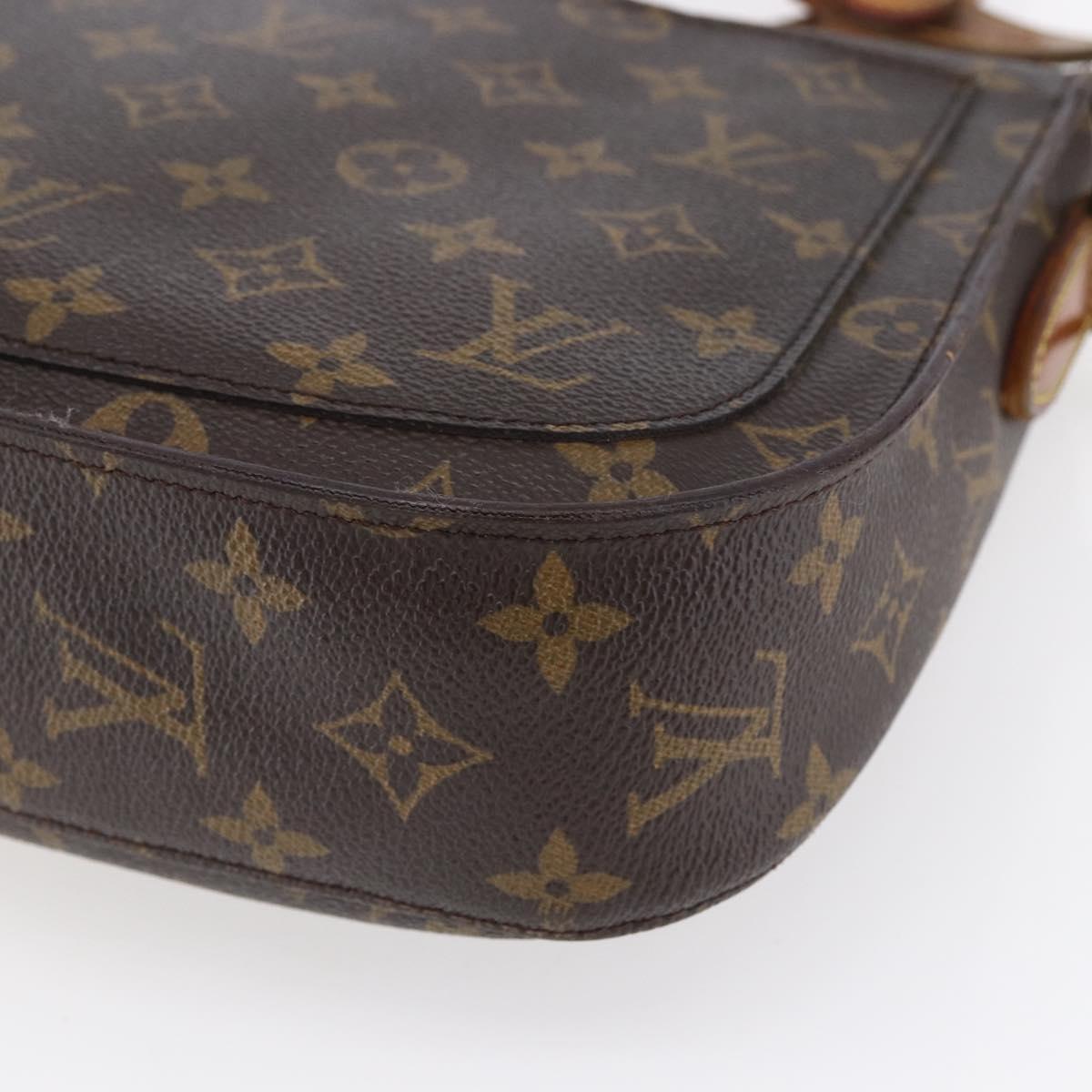 LOUIS VUITTON Monogram Saint Cloud GM Shoulder Bag M51242 LV Auth ep12183