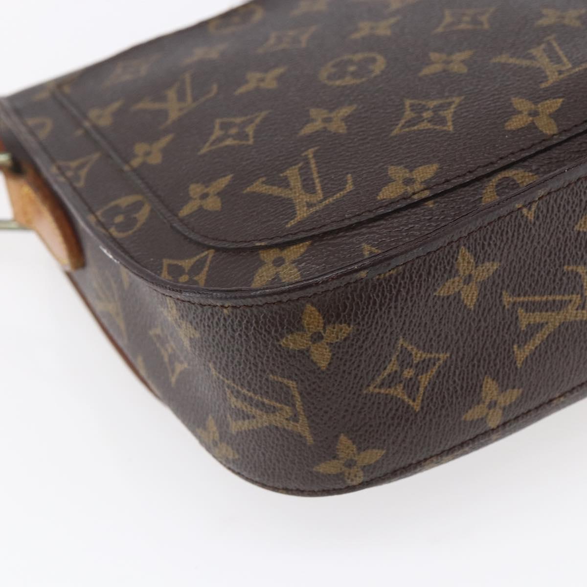 LOUIS VUITTON Monogram Saint Cloud GM Shoulder Bag M51242 LV Auth ep12183