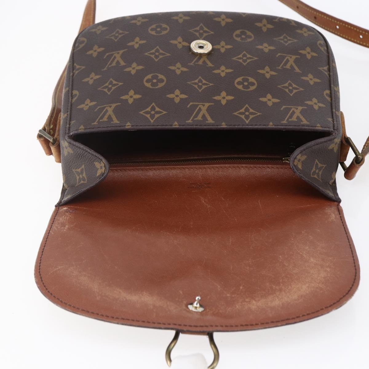LOUIS VUITTON Monogram Saint Cloud GM Shoulder Bag M51242 LV Auth ep12183