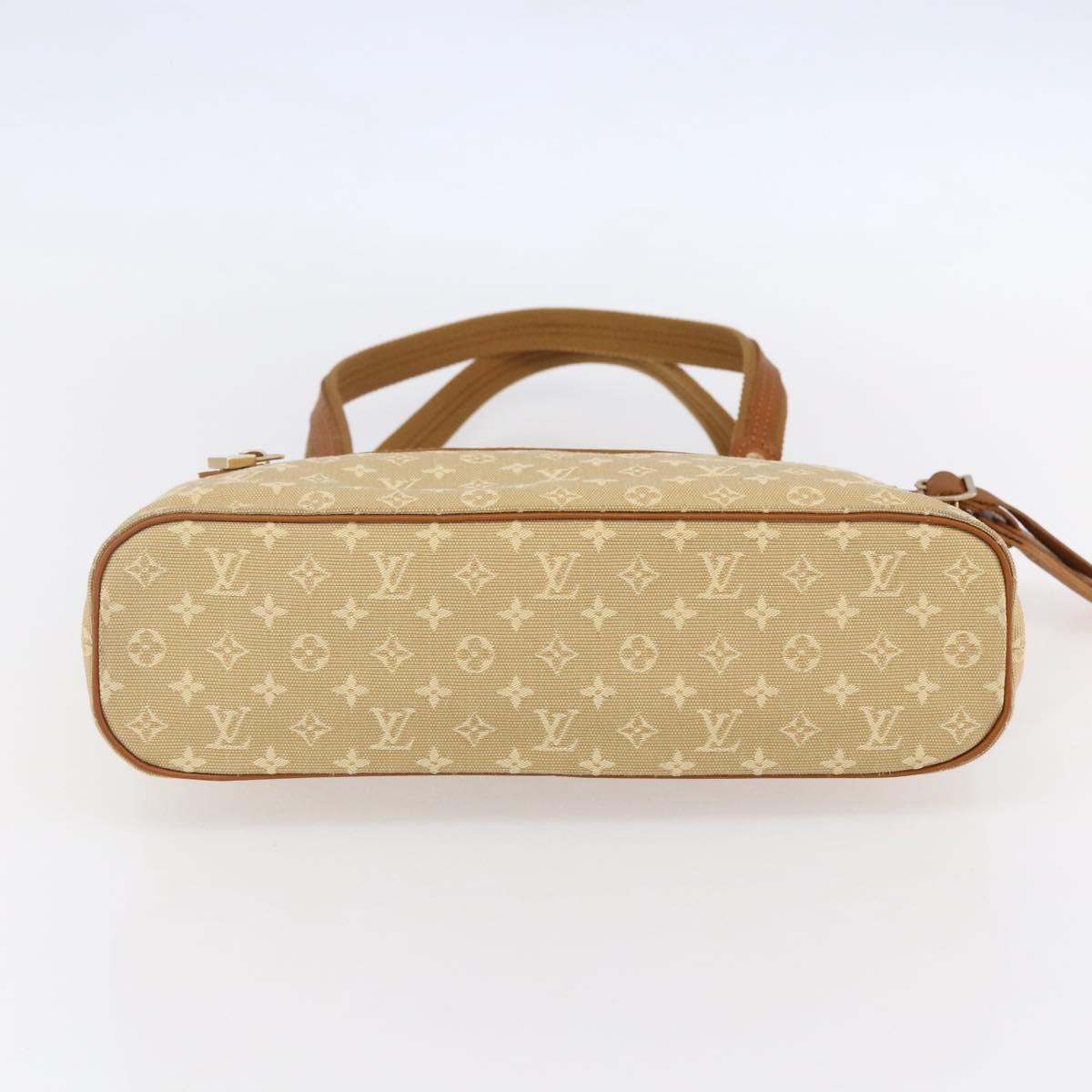 LOUIS VUITTON Monogram Mini Lucille PM Hand Bag Beige M92684 LV Auth ep12187V