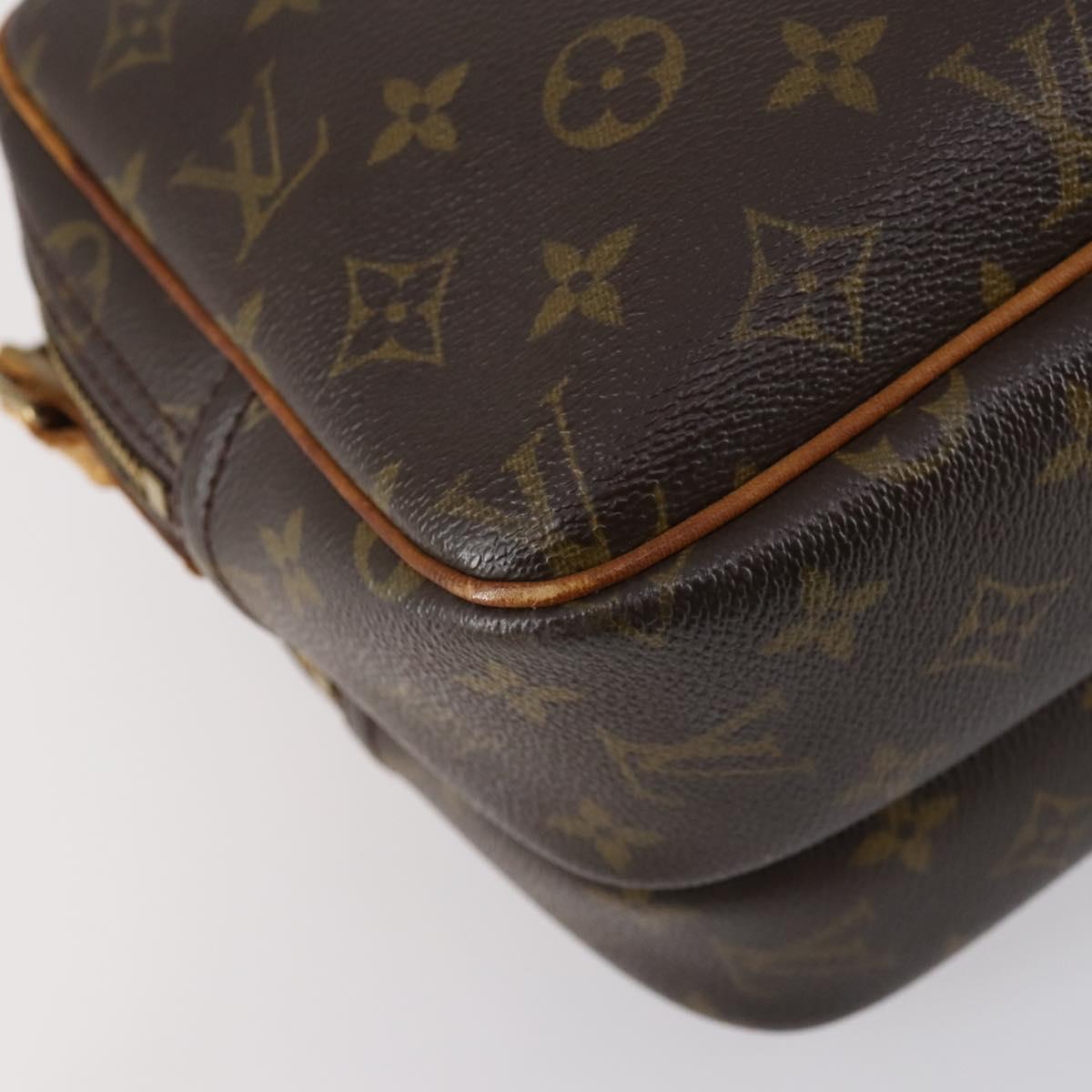 LOUIS VUITTON Monogram Reporter PM Shoulder Bag M45254 LV Auth ep12192